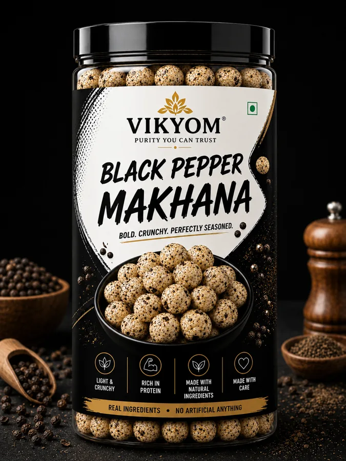 Black Pepper Makhana