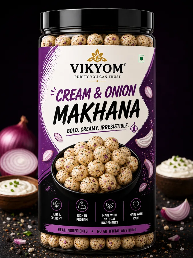 Cream & Onion Makhana